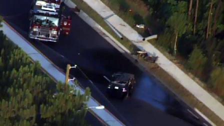 Raleigh Police are investigating a fatal accident after a car crashed into a utility pole early Tuesday morning.