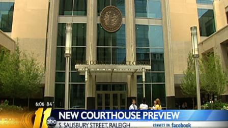 The public got a sneak peek of the new Wake County Courthouse