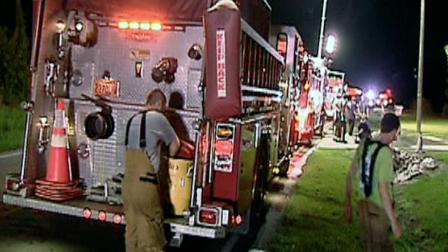 A fire completely destroyed a mobile home in Johnston County early Wednesday morning near the intersection of Highway 210 and Lassiter Road in Four Oaks.