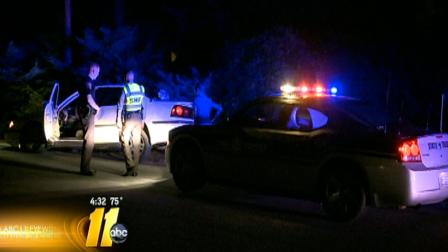Officials say a high speed chase in Durham started Thursday night when the Highway Patrol was doing license checks and a driver tried to avoid the checkpoint.