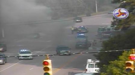 A car that caught on fire Thursday morning blocked several lanes of Durant Road near Capital Boulevard in Raleigh during the morning commute.