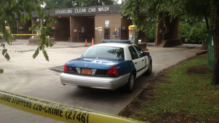 Authorities in Raleigh are investigating a reported robbery at at Sparkling Clean Car Wash