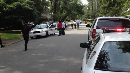 The shooting happened on Park Avenue near Holloway Street.