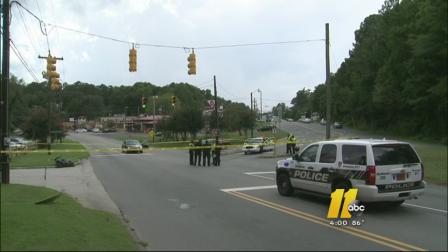 A scooter rider was killed in Durham on University Drive at Durham-Chapel Hill Boulevard.