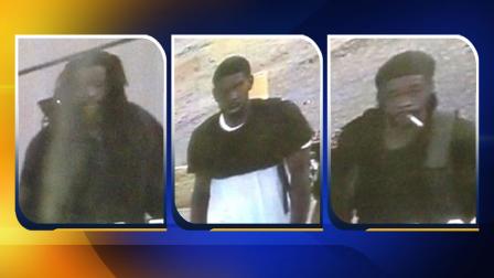 Police are searching for three suspects who broke into a Fayetteville store last weekend