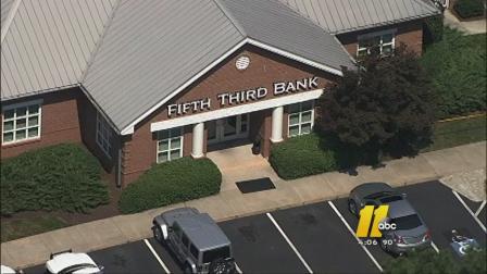 The Fifth Third Bank in the 7200 block of Tryon Road in Cary was robbed Tuesday.