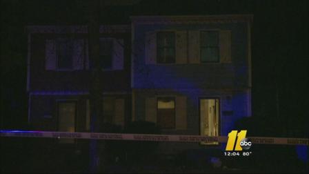 Authorities in Durham are searching for three suspects after a man says they ambushed him in his driveway in the 700 block of Burlington Avenue early Monday morning.
