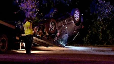 Authorities in Raleigh arrested three people overnight after a crash near North Carolina States campus.