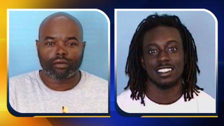 34-year-old Lawrence Gregory Hunter and 19-year-old Kweisi Saku McDougal Garland