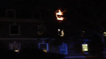 Dorm fire at Dukes Brown Dorm