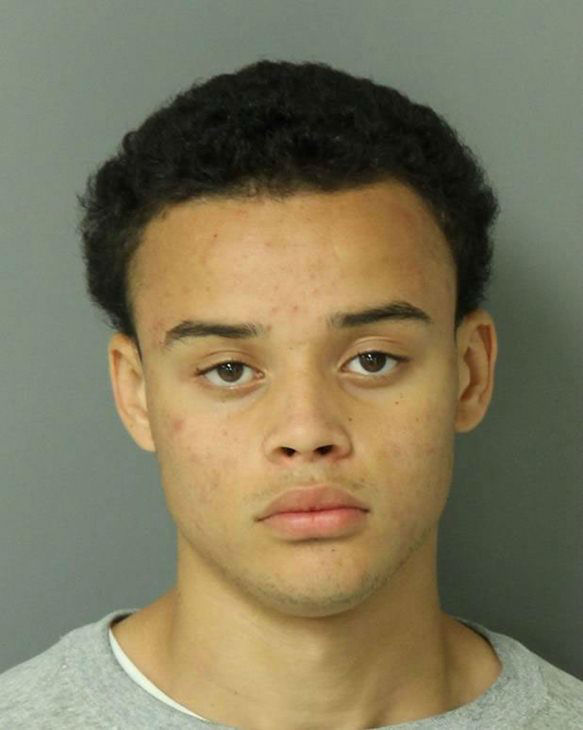 Andrew Benjamin Mayhew, 17, student at Apex High School - charged with possession with intent to distribute, possession of drug paraphernalia, resisting arrest.