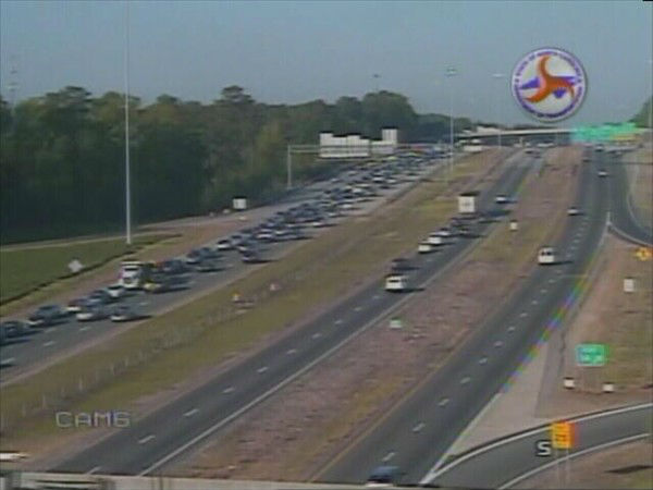 It was a rough commute for Triangle drivers...