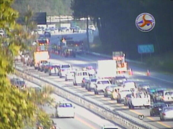 It was a rough commute for Triangle drivers...