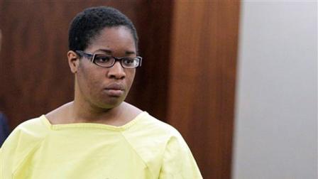 FILE - In this March 23, 2012, file photo, former day care operator Jessica Tata leaves court after her arraignment in Houston.