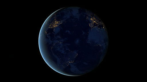 This NASA image from a composite assembled from...