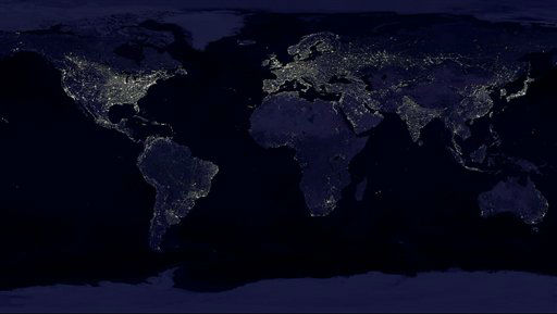 This NASA image from a composite assembled from...