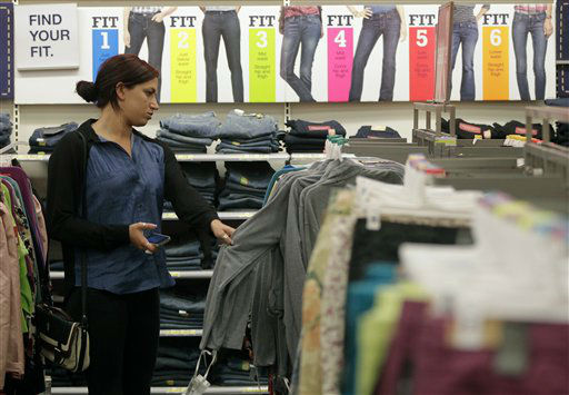 Shopper Emily Roberts, from Hawaii uses her...
