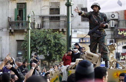 Egypt uprises against the Hosni Mubaraks regime...