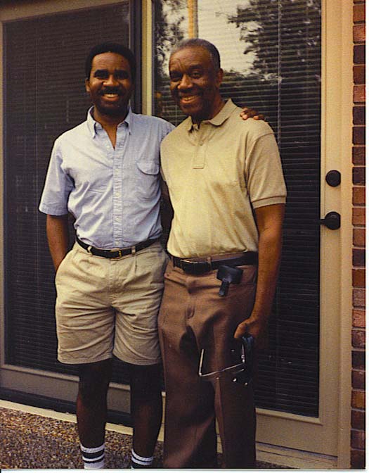 ABC11 Anchor John Clark with father