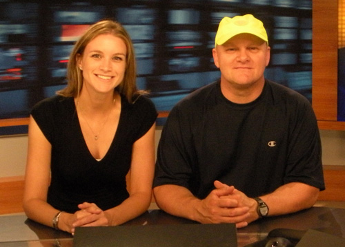 ABC11 Sports Anchor Kerith Burke with her father