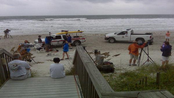 Tropical Storm Hanna, Wrightsville Beach, Friday