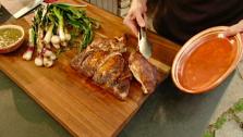 Whole Chicken with Knob Onions Whole Chicken with Knob Onions