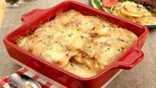 Potato Gratin with Caramelized Onions