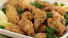 Parmesan Mustard Wings Parmesan Mustard Wings