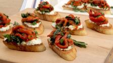 Rosemary Ricotta Crostini Rosemary Ricotta Crostini