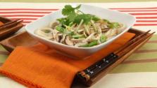 Turkey Noodle Soup with Shiitake Mushrooms