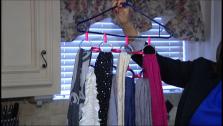 DIY Scarves Hanger