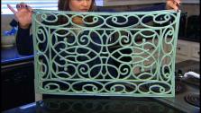 DIY Vintage Iron Wall Art DIY Vintage Iron Wall Art