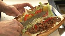 Steak and Cheese Sandwich Steak and Cheese Sandwich