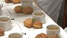 Mini Beignets with Caramel Apple Filling