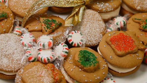 Gran Keer's Uber Gingerbread Sandwich Cookies