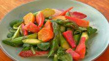 Asparagus and Beets with Meyer Lemon Vinaigrette