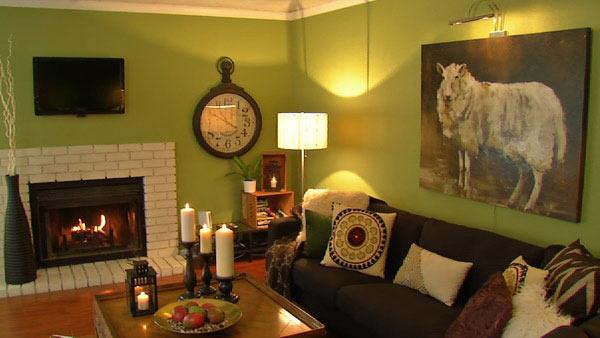 A Modern, Comfortable Living Room