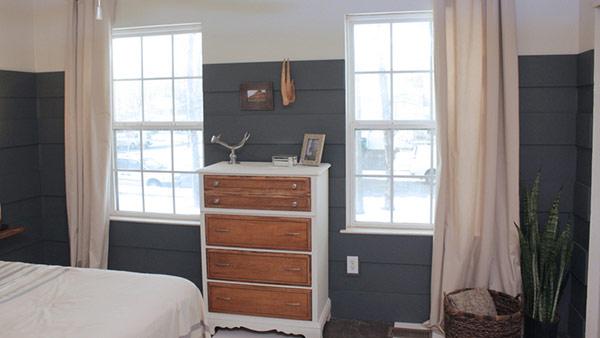 DIY Wood Planked Walls