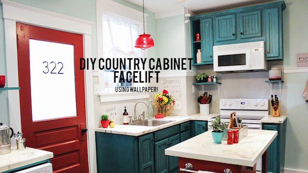 Diy Cabinet Refacing Knock It Off The Live Well Network