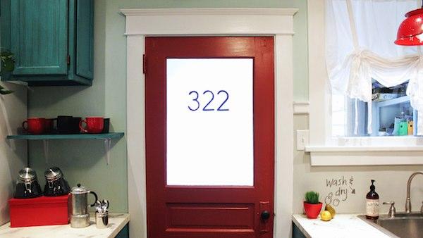 DIY Vintage Look Door