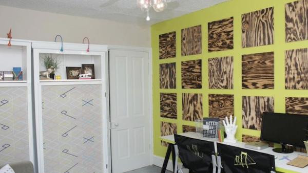 Bold Modern Office Makeover