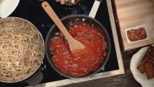 Spicy Tofu And Mushroom Spaghetti Sauce Spicy Tofu And Mushroom Spaghetti Sauce