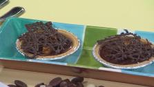 Chocolate Cinnamon French Silk Tartes