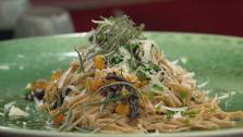 Winter Chestnut Pasta with Mushroom and Squash