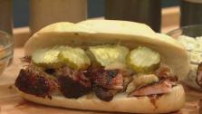 Homemade Rib Sandwich Homemade Rib Sandwich