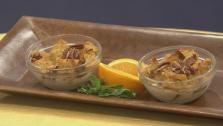 Bourbon Flamed Bread Pudding