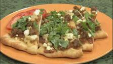 Caramelized Onion and Goat Cheese Flatbread Caramelized Onion and Goat Cheese Flatbread