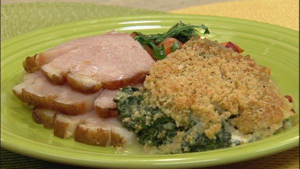 Baked Creamed Spinach