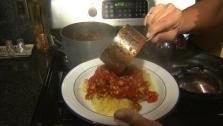Spaghetti Squash with Tomato Sauce Spaghetti Squash with Tomato Sauce