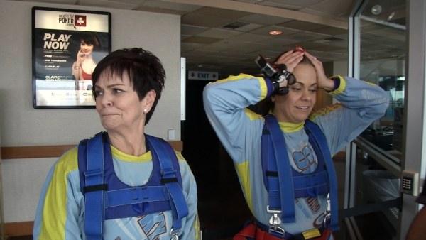 Ali and Bette-Sue Take a Live Big Leap from the 108th Floor